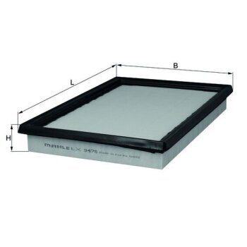 KNECHT Luftfilter LX 3475 - LX3475 für 71750719