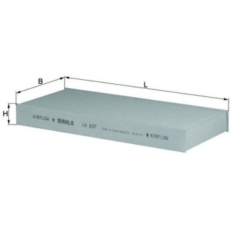 KNECHT Filter, Innenraumluft LA 237 - LA237 für...