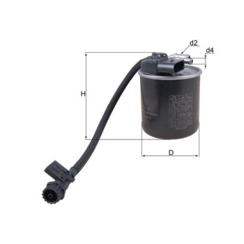 KNECHT Kraftstofffilter KL 947 - KL947 für 6510901952