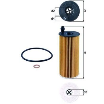 KNECHT Ölfilter OX 404D - OX404D für 11428507683