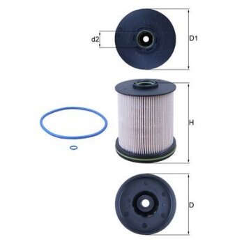 KNECHT Kraftstofffilter KX 491/1D - KX491/1D für...