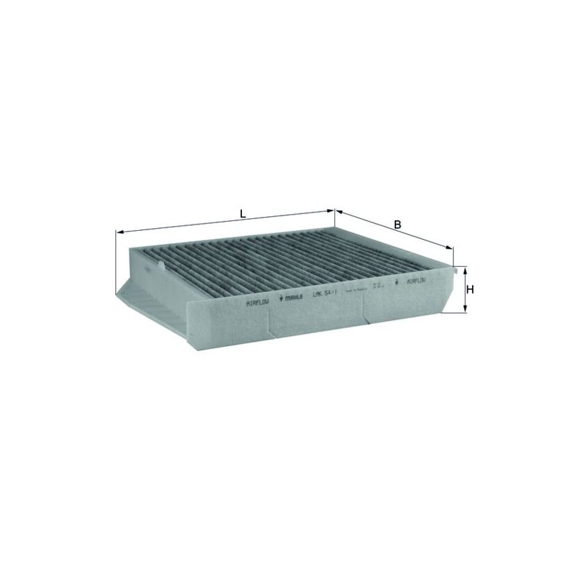 KNECHT Filter, Innenraumluft LAK 54/1 - LAK54/1 für 30676419