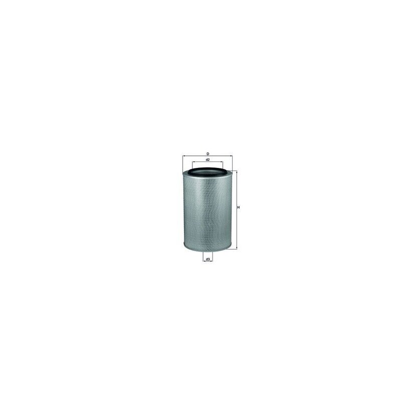 KNECHT Luftfilter LX 436 - LX436 für 0030941504