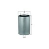 KNECHT Luftfilter LX 436 - LX436 für 0030941504