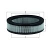 KNECHT Luftfilter LX 167 - LX167 für 1475519