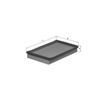 KNECHT Luftfilter LX 1633 - LX1633 für 1770002120