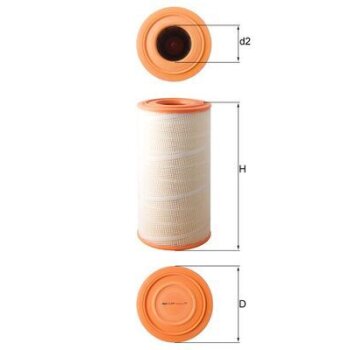 KNECHT Luftfilter LX 619/1 - LX619/1 für 36.08405-0004