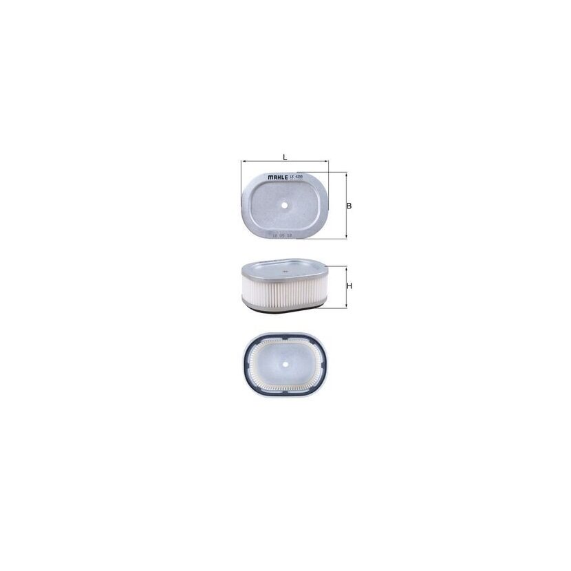 KNECHT Luftfilter LX 4255 - LX4255 für 00001404402