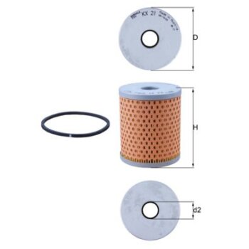 KNECHT Kraftstofffilter KX 21D - KX21D für 7984282