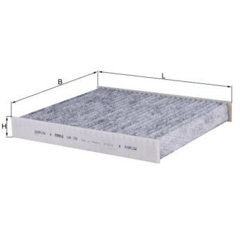 KNECHT Filter, Innenraumluft LAK 120 - LAK120 für...
