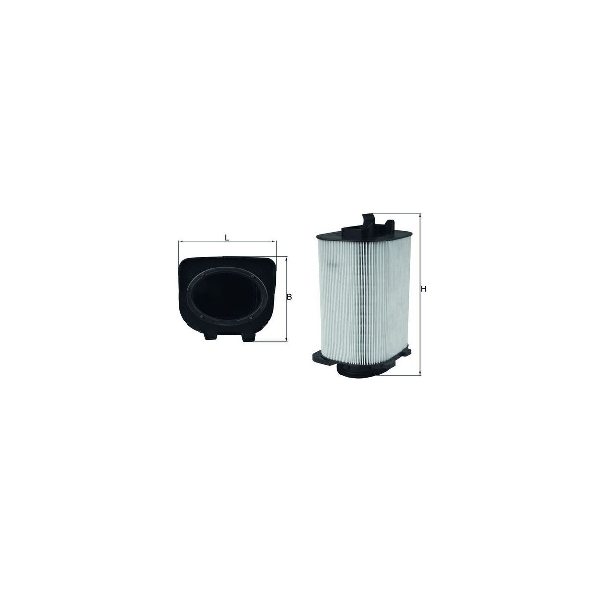 KNECHT Luftfilter LX 3775 - LX3775 für 2740940004