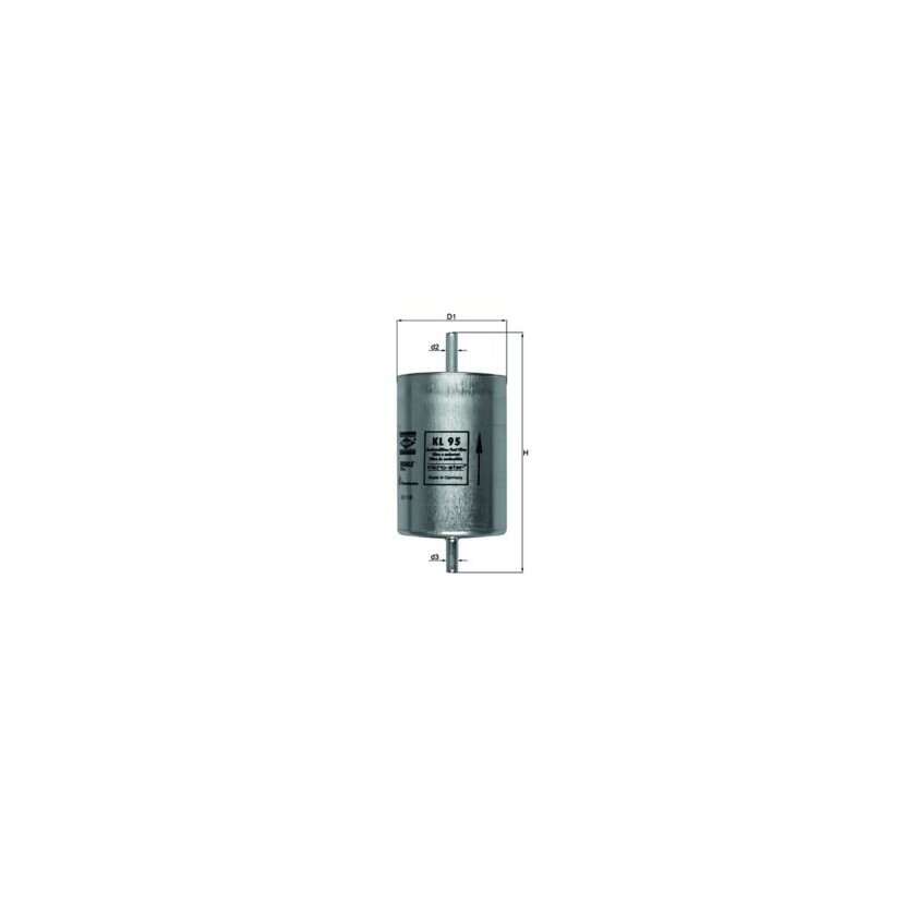 KNECHT Kraftstofffilter KL 95 - KL95 für 7700820376