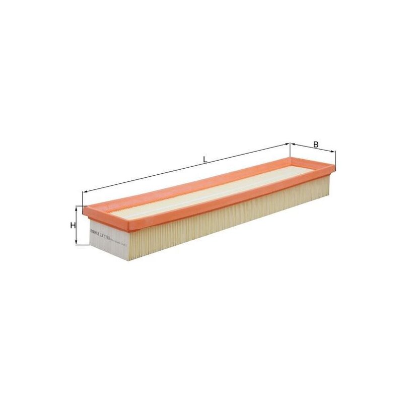 KNECHT Luftfilter LX 1745 - LX1745 für 1444FE