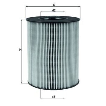 KNECHT Luftfilter LX 794 - LX794 für 1660940004