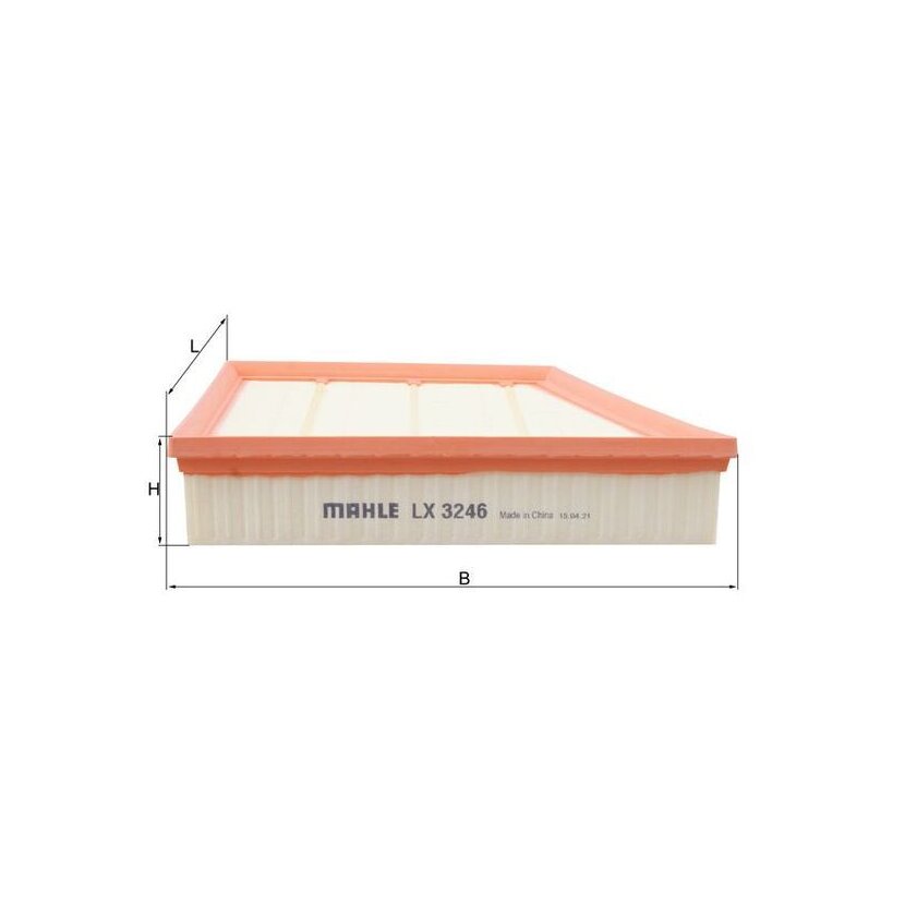 KNECHT Luftfilter LX 3246 - LX3246 für LR029078
