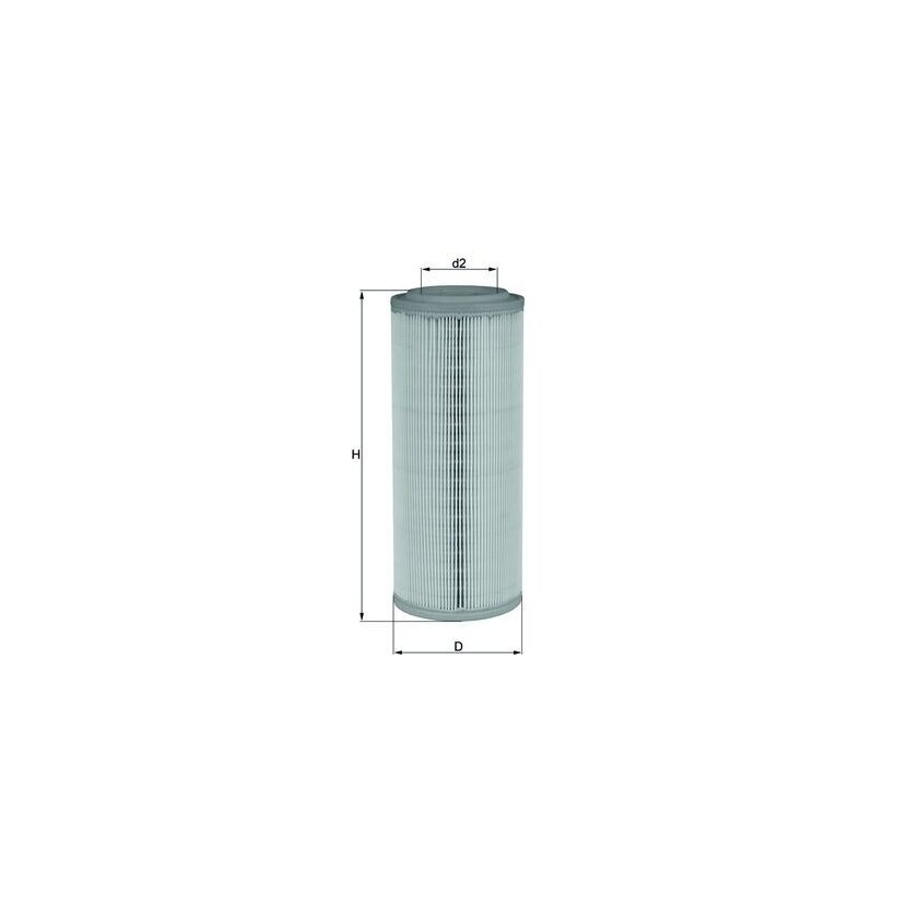 KNECHT Luftfilter LX 2682 - LX2682 für 0046754989