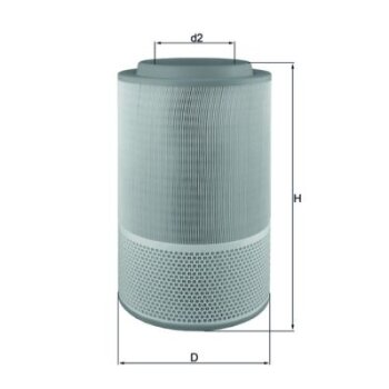 KNECHT Luftfilter LX 1627 - LX1627 für 5801613591