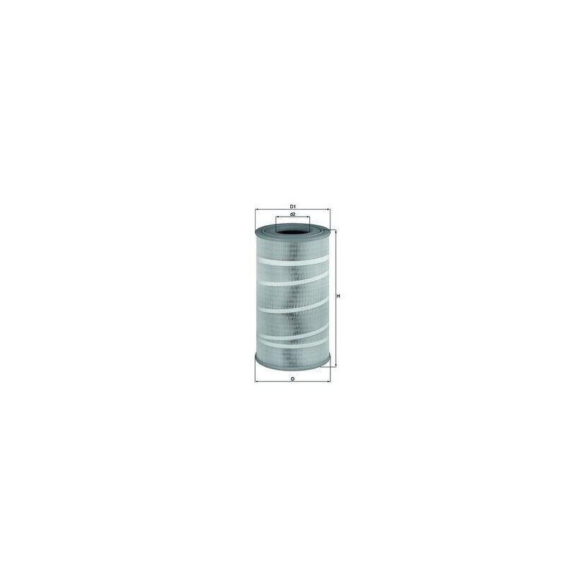 KNECHT Luftfilter LX 7210/7 - LX7210/7 für 81084050018