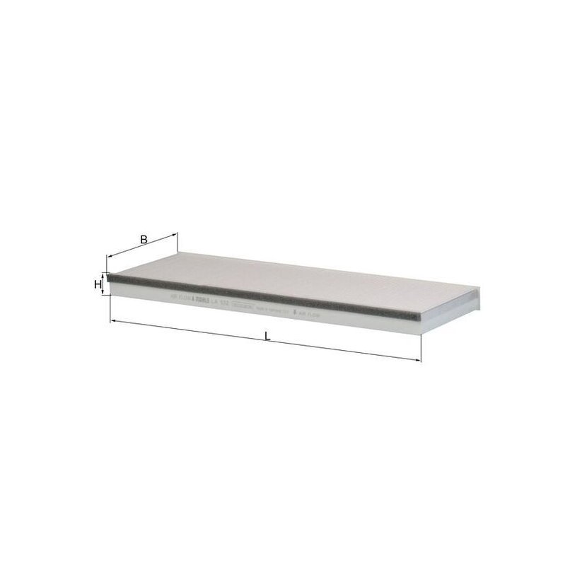 KNECHT Filter, Innenraumluft LA 532 - LA532 für 36779106005