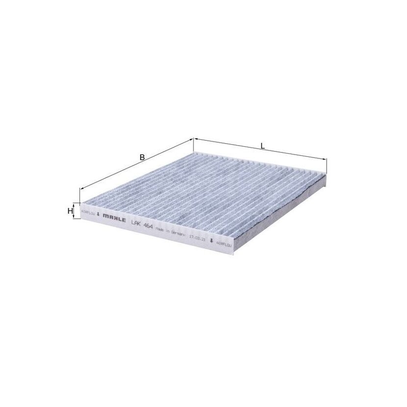 KNECHT Filter, Innenraumluft LAK 464 - LAK464 für 97133G2000