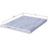 KNECHT Filter, Innenraumluft LAK 464 - LAK464 für 97133G2000