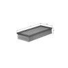 KNECHT Luftfilter LX 492 - LX492 für 25062470