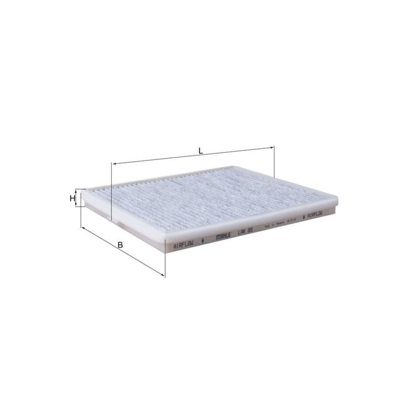 KNECHT Filter, Innenraumluft LAK 95 - LAK95 für 9586081A00