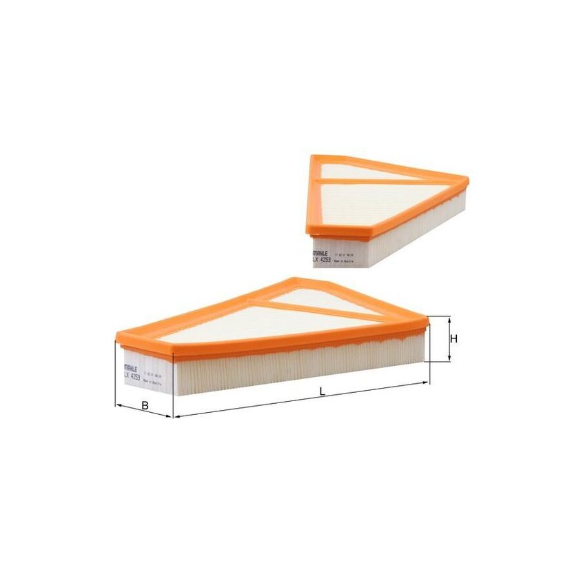 KNECHT Luftfilter LX 4253 - LX4253 für T2R1881