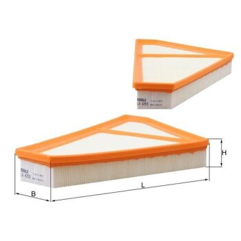 KNECHT Luftfilter LX 4253 - LX4253 für T2R1881