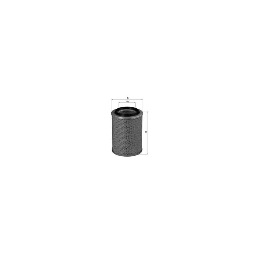 KNECHT Luftfilter LX 690 - LX690 für 5017815