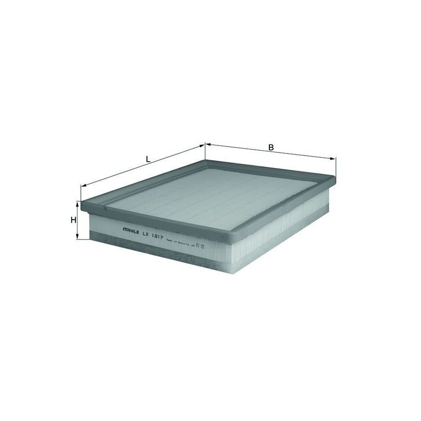 KNECHT Luftfilter LX 1817 - LX1817 für 12788338
