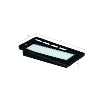 KNECHT Luftfilter LX 1743 - LX1743 für 09214143