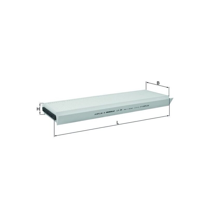 KNECHT Filter, Innenraumluft LA 38 - LA38 für 002484