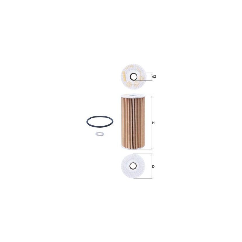 KNECHT Ölfilter OX 1048D - OX1048D für 263203LTA0