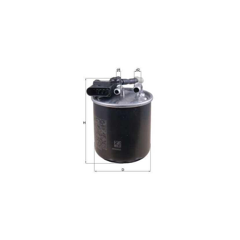 KNECHT Kraftstofffilter KL 913 - KL913 für 6510901652