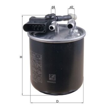 KNECHT Kraftstofffilter KL 913 - KL913 für 6510901652
