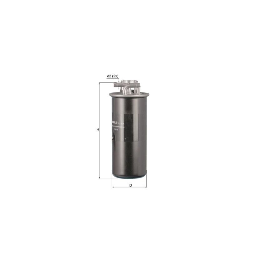 KNECHT Kraftstofffilter KL 454 - KL454 für 4F0127435