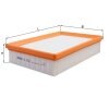 KNECHT Luftfilter LX 5082 - LX5082 für 2207430
