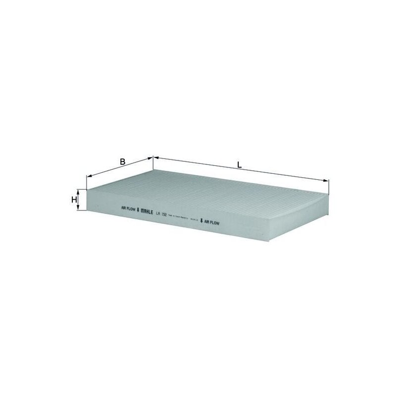 KNECHT Filter, Innenraumluft LA 152 - LA152 für 2995965