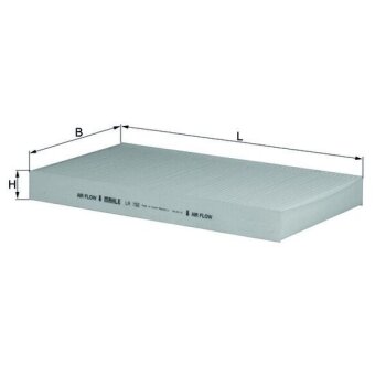 KNECHT Filter, Innenraumluft LA 152 - LA152 für 2995965