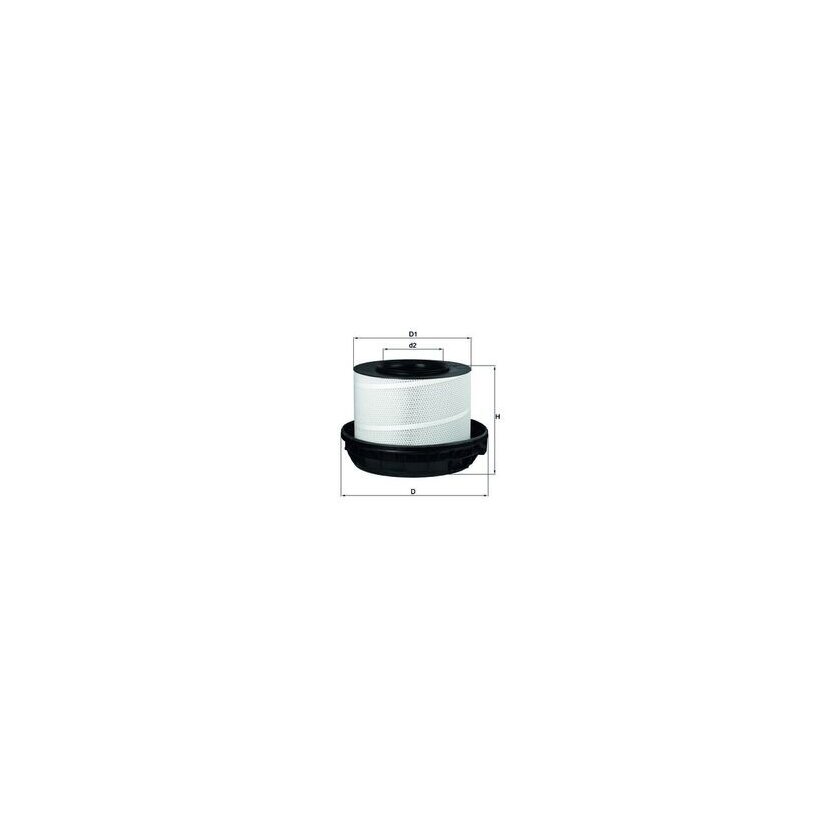 KNECHT Luftfilter LX 814/1 - LX814/1 für 0040942404
