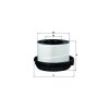 KNECHT Luftfilter LX 814/1 - LX814/1 für 0040942404