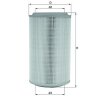 KNECHT Luftfilter LX 913 - LX913 für 0000007786225