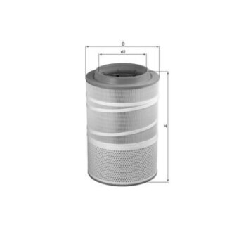 KNECHT Luftfilter LX 1278 - LX1278 für 1363023