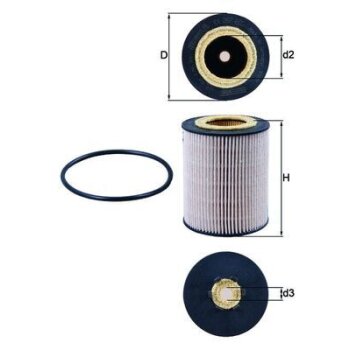 KNECHT Kraftstofffilter KX 267D - KX267D für 11708554