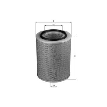 KNECHT Luftfilter LX 231 - LX231 für 5011326