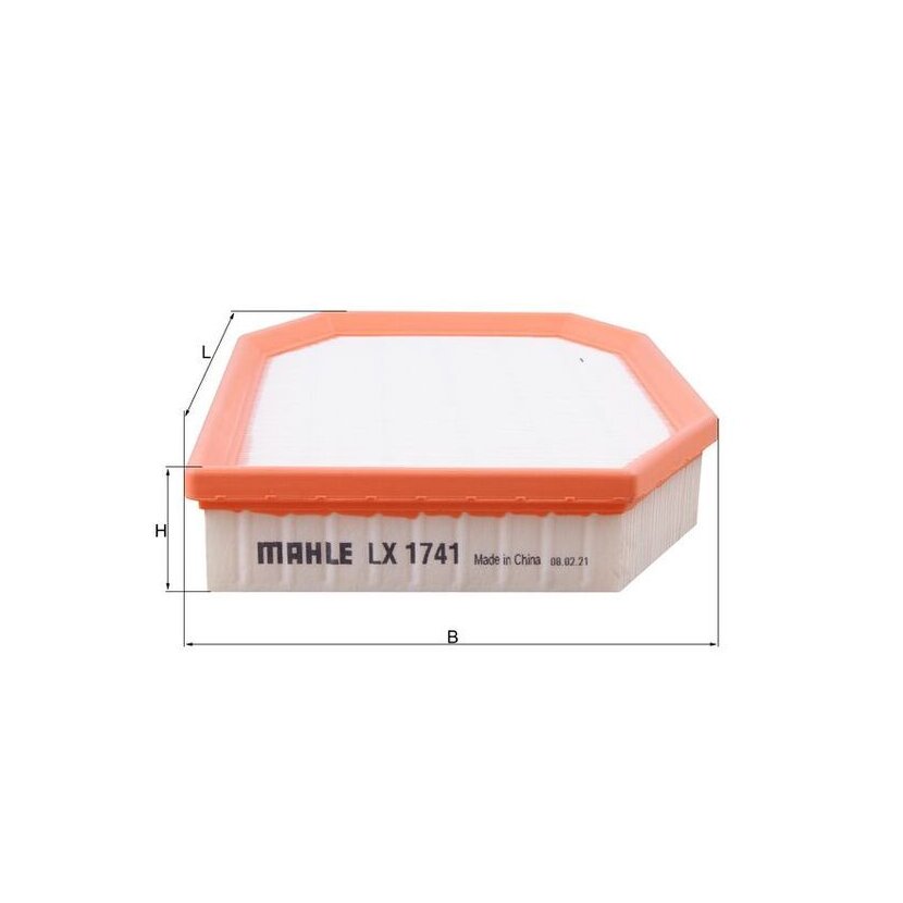 KNECHT Luftfilter LX 1741 - LX1741 für 13717590597