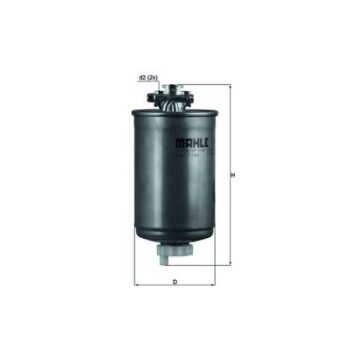KNECHT Kraftstofffilter KL 75 - KL75 für 0681274011