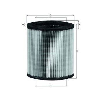 KNECHT Luftfilter LX 715 - LX715 für 1420G7
