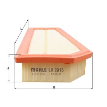 KNECHT Luftfilter LX 2813 - LX2813 für 2710940304